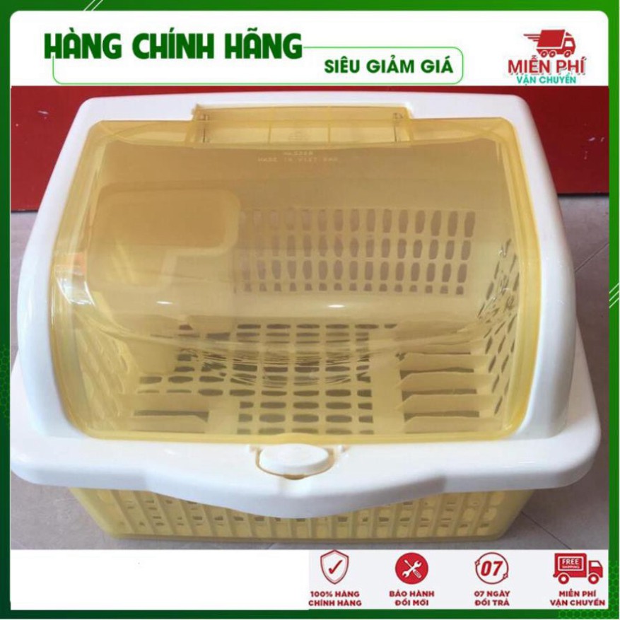 💝FREESHIP - HÀNG CHUẨN💝 Rổ úp bát có ống cắm đũa tiện dụng - Giá Úp Bát Đĩa Thông Minh - Đồ Gia Dụng Thông Minh