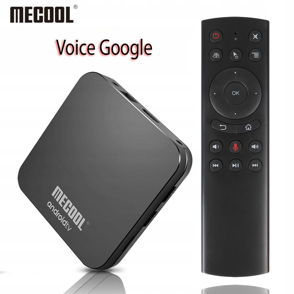 Android TiviBox Mecool KM9 – Ram 4GB, Rom 32GB Hệ Điều Hành Android 9.0 ATV