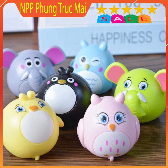 Đồ chơi cho bé Đồ chơi thú dây cót mini (Sét 5 con vật khác nhau)