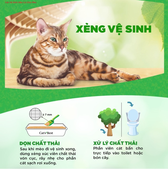 Xẻng xúc cát cho mèo Oeko Plus - NK Đức