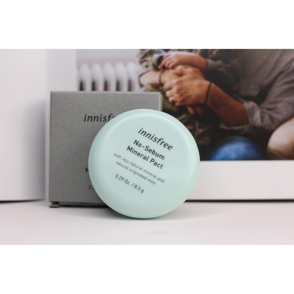 Phấn Phủ kiềm dầu Innisfree No Sebum Mineral Pact