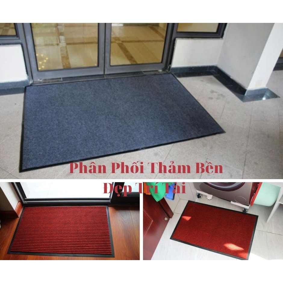 THẢM CHÙI CHÂN NỈ CỠ LỚN 80x120cm, THẢM CHÙI CHÂN SỢI LEN ĐẾ CAO SU, CHÙI CHÂN SIÊU THẤM, CHÙI CHÂN NHỰA, CHỐNG TRƠN