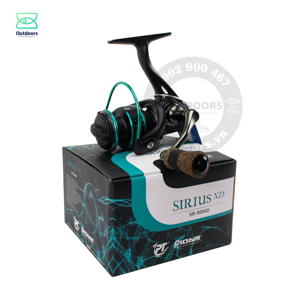 Máy câu đứng Pioneer Sirius XD mini 500/800 dành cho câu ultra