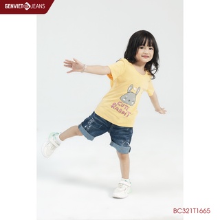 Áo Thun Kid Cute Rabbit GenvietBC321T166