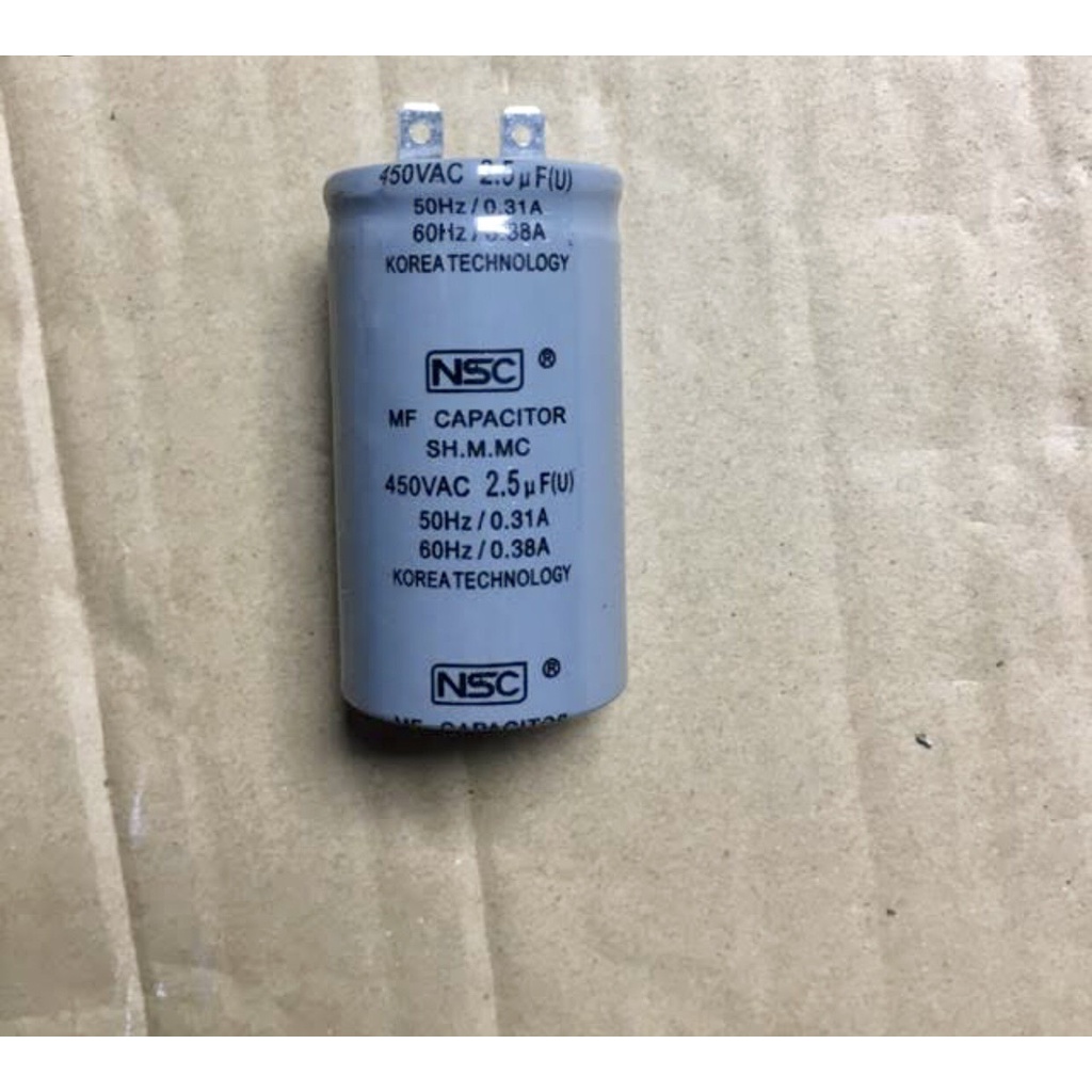 Tụ dầu 2,5uF-450V- tụ Quạt trần