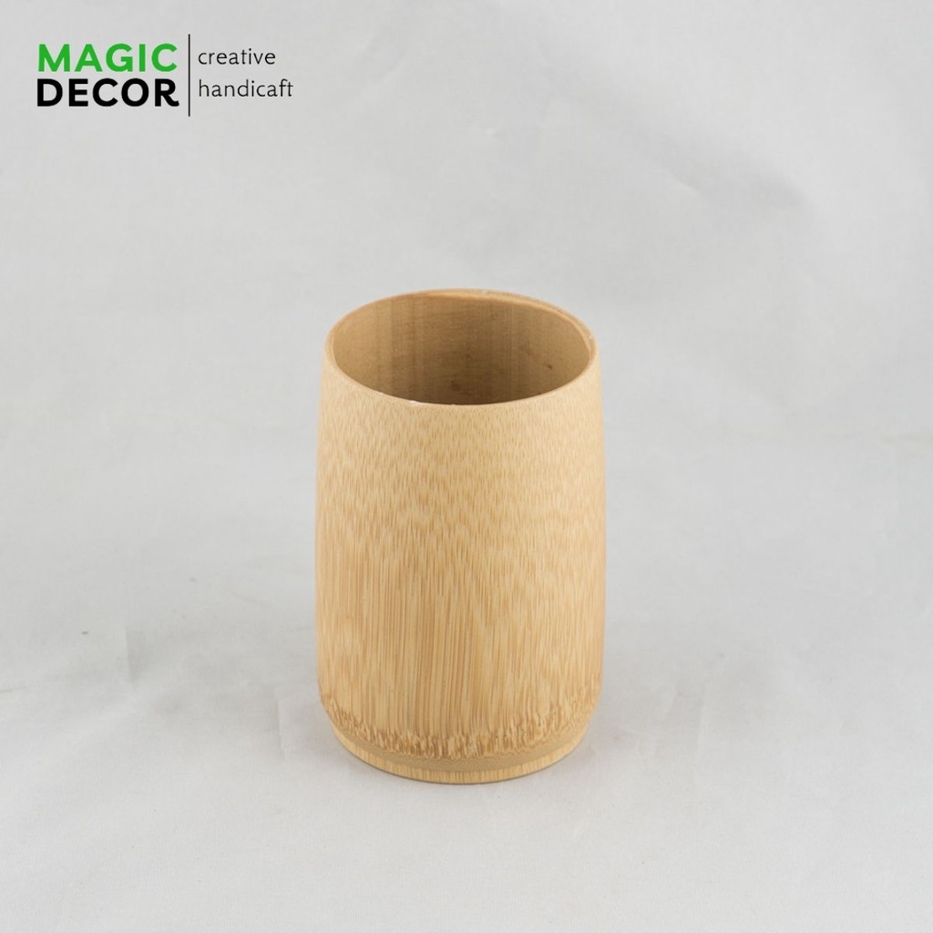 Cốc tre, ly uống nước bằng tre tự nhiên cao cấp - MAGIC DECOR