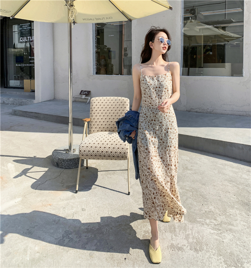 Đầm Hoa Hai Dây Thời Trang Hè 2021 Cho Nữ | BigBuy360 - bigbuy360.vn