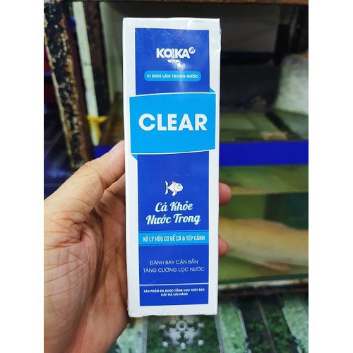 MEN VI SINH CHO CẢNH CLEAR KOIKA