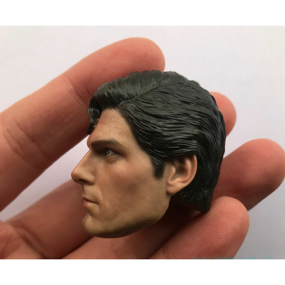 Mô Hình Đầu Nhân Vật Siêu Nhân Christopher Reeve Tỉ Lệ 1/6 12"