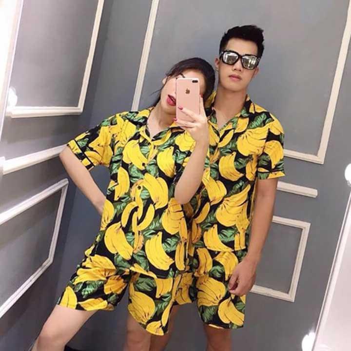 Đồ Bộ Trái Cây Shala Đi Biển Siêu Sang Chảnh Cho Nam Và Nữ (dưới 50kg) | BigBuy360 - bigbuy360.vn