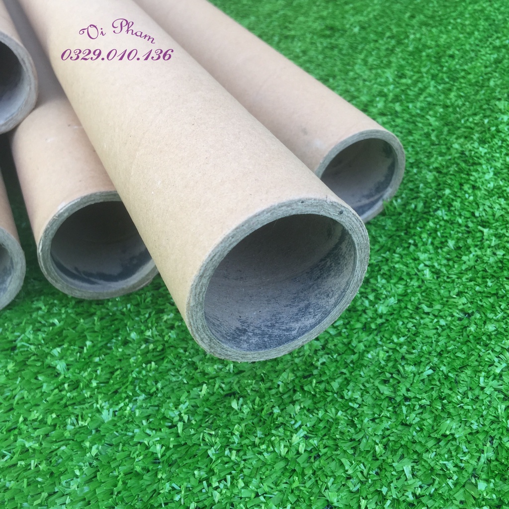 Ống Tube giấy đựng poster siêu dày 5mm -  dài 50cm giá hủy diệt TP.HCM - ống đựng poster  [giá không có nắp]