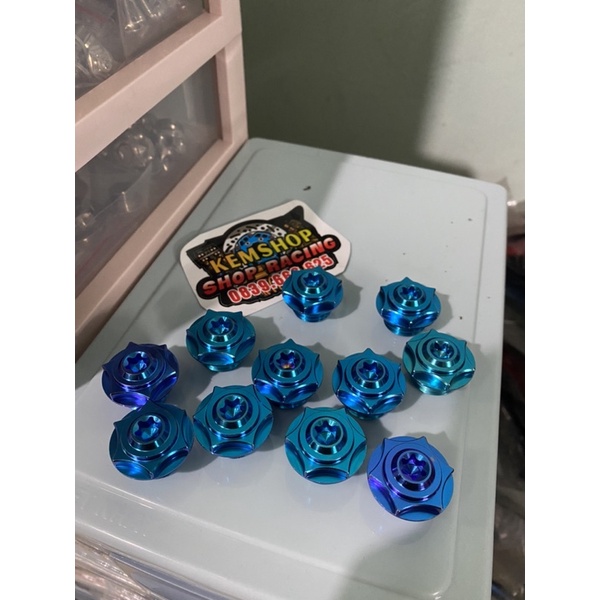 Ốc Lắp Nhớt, Lắp Dầu Titan Honda &amp; Yamaha