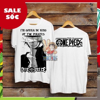 (SALE SỐC) Áo thun Unisex One Pice ( Có size tay lỡ )