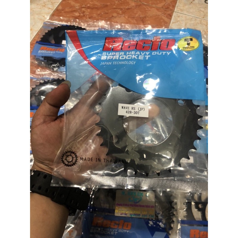 Nhông Sên Dĩa RECTO Wave RS / /W125 / Ws110/ Future / MSX  Chính Hãng RECTO THAILAND ////
