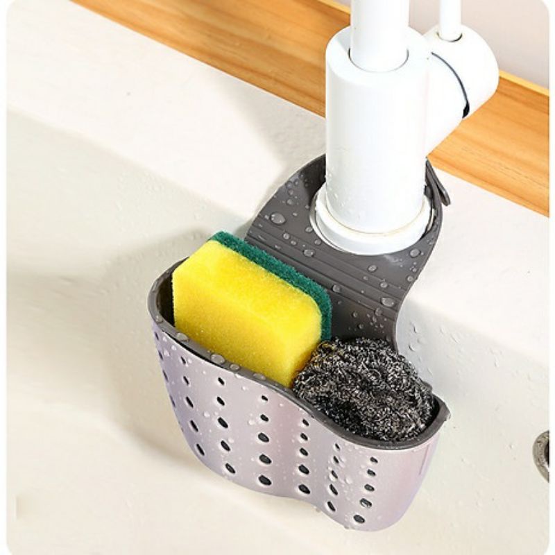 Giỏ treo bồn rửa bát đa năng 2 lớp