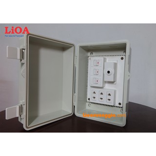 Combo tủ điện trong nhà và ngoài trời LiOA - Loại có 3 công tắc - LVJLCB3C