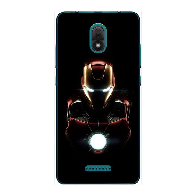 MARVEL Ốp Lưng Điện Thoại Bằng Silicone Tpu Mềm Hình Siêu Anh Hùng Cho Wiko Jerry 3 Jerry3