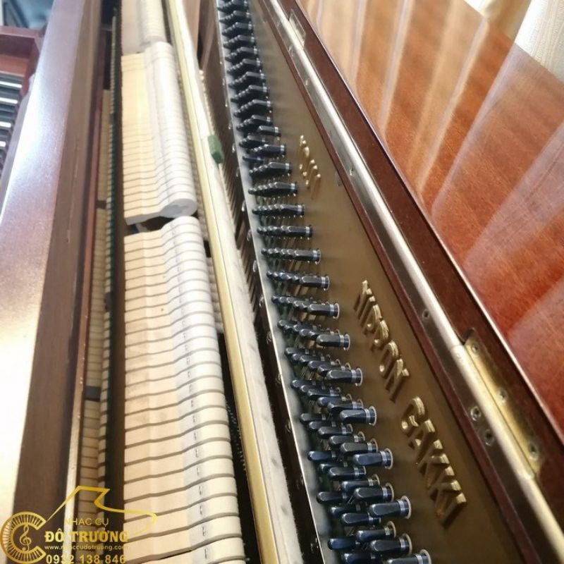 Đàn Piano cơ màu gỗ