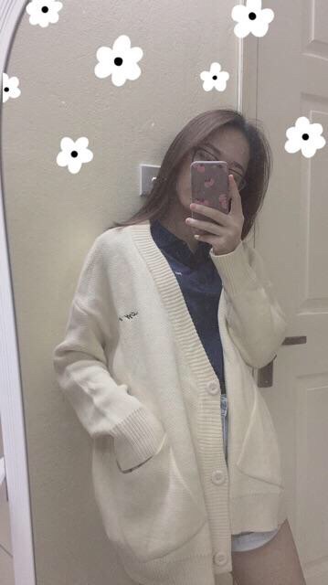 Áo cardigan len dáng rộng nữ - AD416 (có ảnh thật) DÀY 500g | BigBuy360 - bigbuy360.vn
