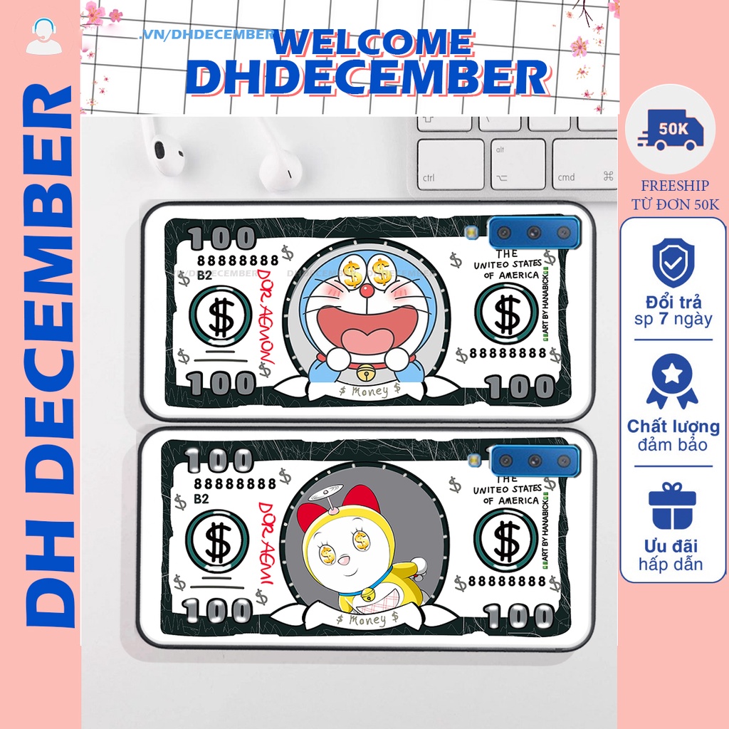 Ốp lưng Samsung Galaxy A7 2018 in hình 3D  doll@ siêu chất - nhân vật H.OẠT H.ÌNH