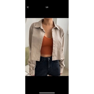 Áo sơ mi Mixxo Crop