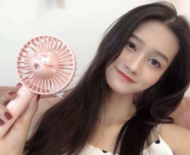 (Sẵn) Quạt phun sương cầm tay dễ thương mini tạo độ ẩm chăm sóc da mặt đập tan hè nắng nóng | BigBuy360 - bigbuy360.vn