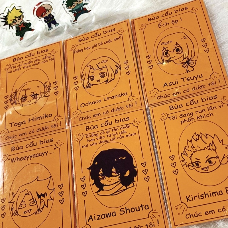Card My Hero Academia / Thẻ bài Học Viện Siêu Anh Hùng