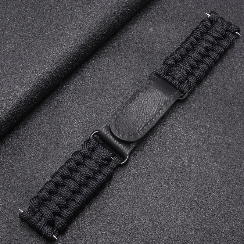 Dây Đeo Tay 20mm 22mm Bằng Nylon Bện Cho Đồng Hồ Thông Minh Samsung Galaxy Watch 3 41 45mm Huawei Watch GT3 GT 2e GT2