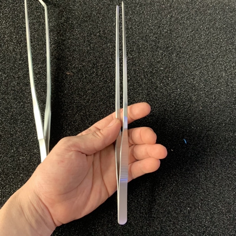 Nhíp trồng cây thủy sinh bằng thép không gỉ kích thước 27cm