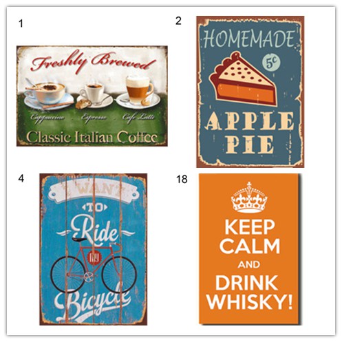 Bảng thiếc treo trang trí tường | BigBuy360 - bigbuy360.vn