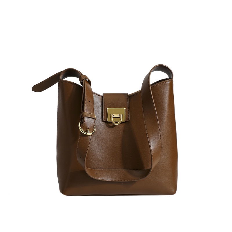 Túi Đeo Vai Thời Trang Thu Đông 2021 Phong Cách retro Sức Chứa Lớn Cho Nữ