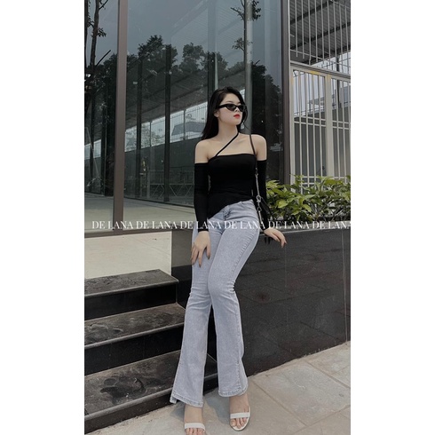ÁO TRỄ VAI BOZIP VẠT CHÉO PHONG CÁCH HÀN QUỐC