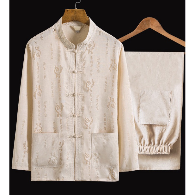 Bộ quần áo cho ông già (cổ tàu dài 2)