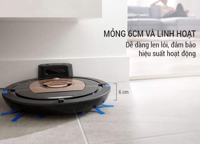 ROBOT HÚT BỤI THÔNG MINH PHILIPS FC8776/01 HÀNG CHÍNH HÃNG BẢO HÀNH TOÀN QUỐC 2 NĂM