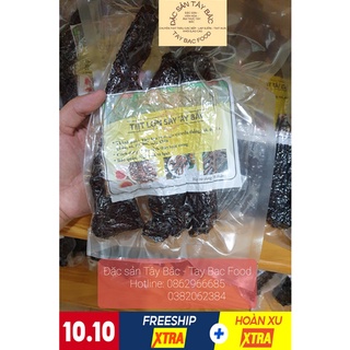 Thịt lợn gác bếp Đặc Sản Tây Bắc Tay Bac Food siêu ngon thơm lừng mắc khén, đóng gói 200gr sấy khô