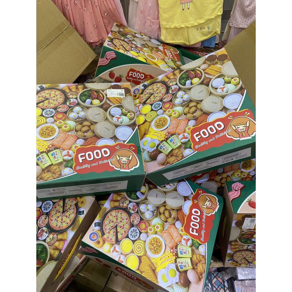 BỘ ĐỒ CHƠI NẤU ĂN BÁNH BAO 88 CHI TIẾT CHO BÉ - Shop Dathang168