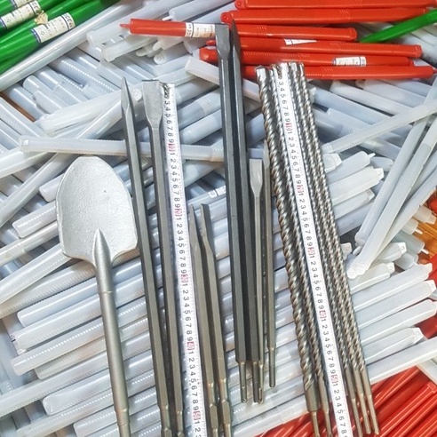 MŨI ĐỤC BÊ TÔNG Φ14MM CHUÔI GÀI DÀI 40CM - 60CM _ DÙNG CHO LOẠI MÁY 2 CHỨC NĂNG KHOAN   VÀ ĐỤC