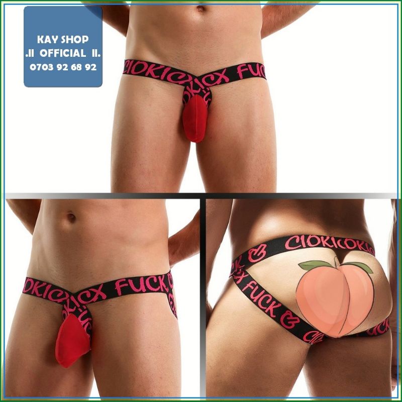 Quần lót nam jockstrap Ciokick F4ck dây nâng mông - Quần sịp nam hở mông sexy quyến rũ gợi cảm - QLJTCOKF