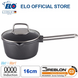 Nồi quánh nấu bột chống dính elo premium new solution 16cm nấu bếp từ nhập khẩu đức