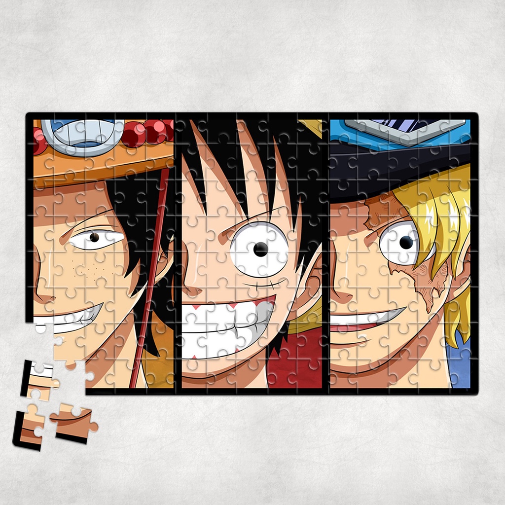 Tranh ghép hình Anime - Tranh ghép hình ONE PIECE WALLPAPER - Mẫu 17 - Nhận in hình tranh ghép theo yêu cầu