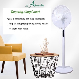 Quạt Cây Đứng Camel - Quạt 5 Cánh - Hàng Chính Hãng Bảo Hành 6 Tháng