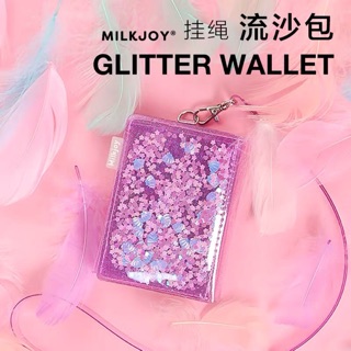 Ví gập bling bling ulzzang đựng hình idol