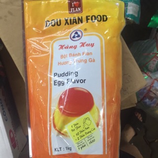 Pudding hàng huy . trứng,khoai môn,socola