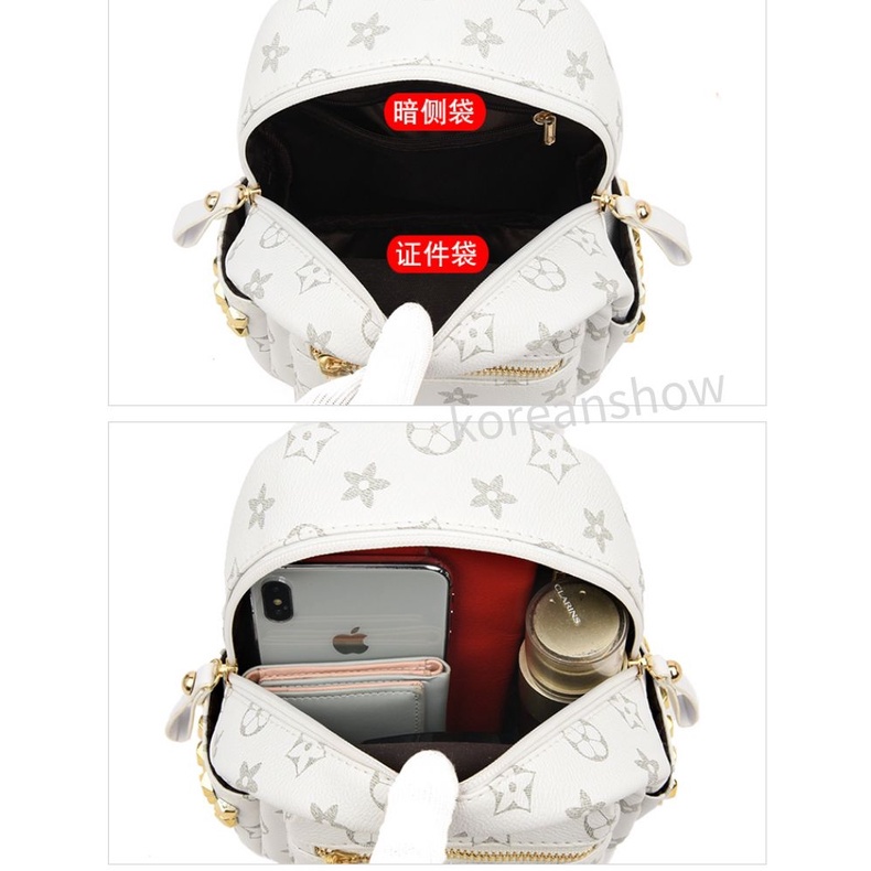 Balo nữ da mini phong cách Hàn Quốc cho-63