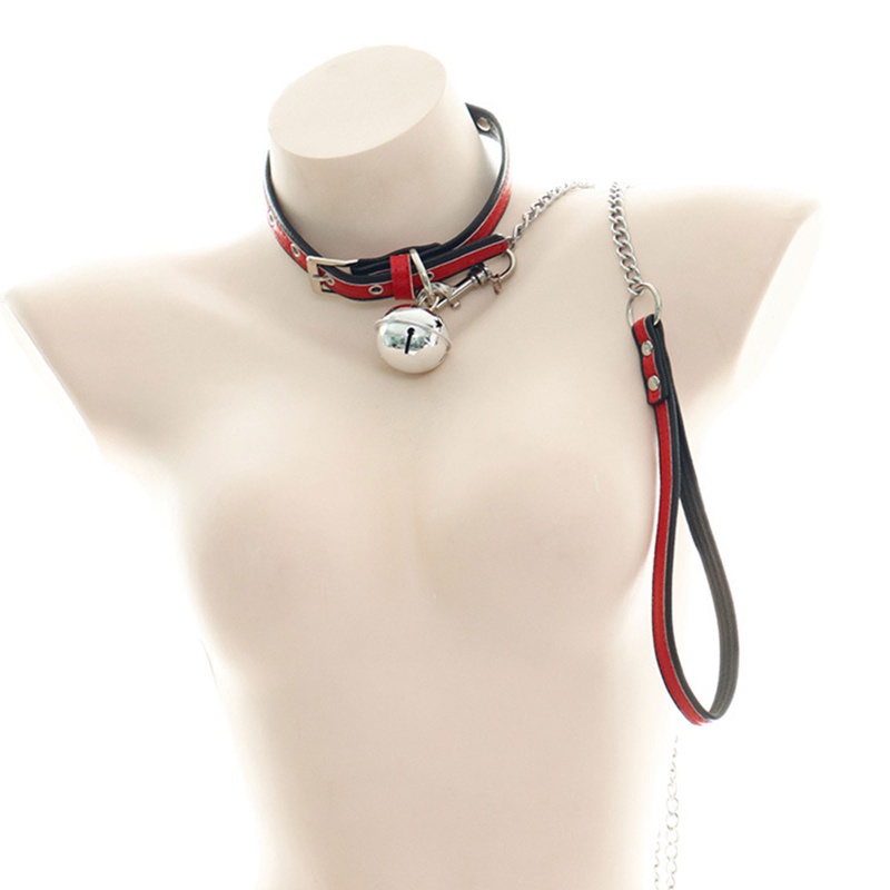 Vòng Cổ Choker Đính Chuông Phong Cách Đường Phố Có Thể Điều Chỉnh