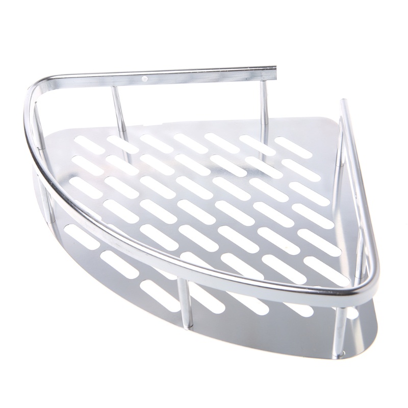 Kệ Nhôm 1 / 2 / 3 Tầng Gắn Góc Tường Nhà Tắm / Nhà Bếp