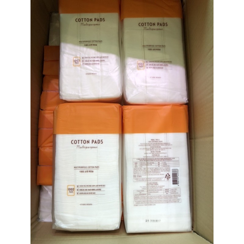 Bông Tẩy Trang 1002 Miếng Etude House Multipurpose Cotton Pads