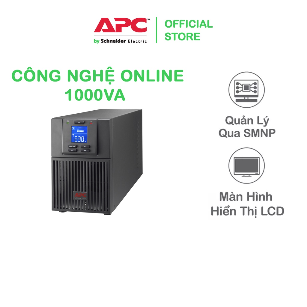 [FREESHIP] Bộ lưu điện APC by Schneider Electric Easy UPS SRV1KI 1000VA 230V