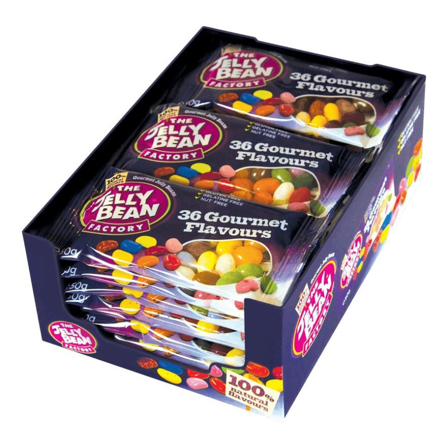 Kẹo hạt đậu The Jelly Bean 36 vị gói 50gr