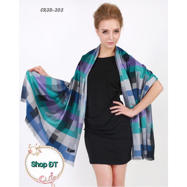 Pashmina ca rô cao cấp
